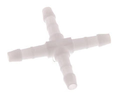 Connecteur de tuyau transversal en POM 4 mm [10 pièces].