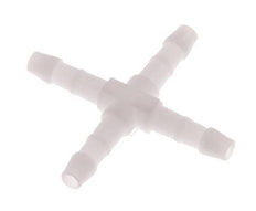 Connecteur de tuyau transversal en POM 4 mm [10 pièces].