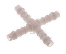 Connecteur de tuyau croisé 6 mm (1/4'') en POM [5 pièces].