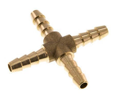 Connecteur de tuyau transversal en laiton de 6 mm (1/4'') [2 pièces].