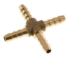 Connecteur de tuyau transversal en laiton de 6 mm (1/4'') [2 pièces].