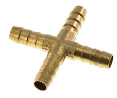 Connecteur de tuyau transversal en laiton de 9 mm (3/8'') [2 pièces].