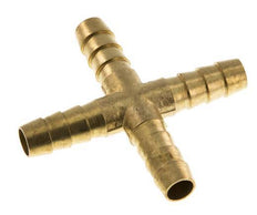 Connecteur de tuyau transversal en laiton de 9 mm (3/8'') [2 pièces].
