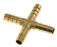 Connecteur de tuyau transversal en laiton de 9 mm (3/8'') [2 pièces].