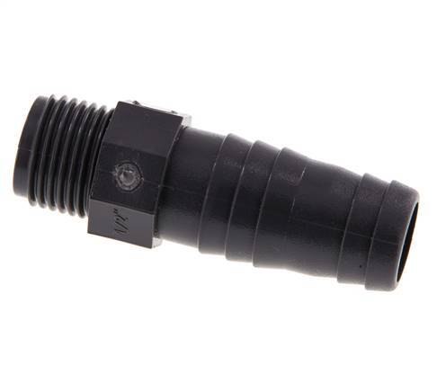 Embout mâle de 20 mm et G1/2'' en PVC-U 70mm EN 1452-3 [5 Pièces].