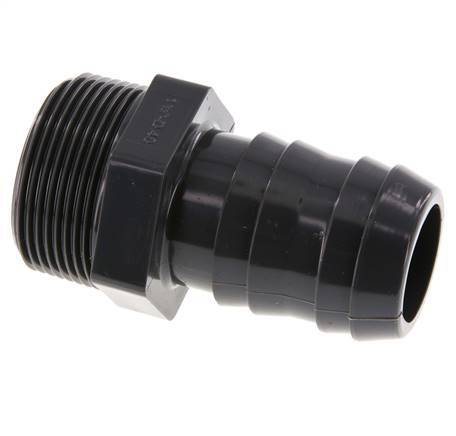 40 mm & G1-1/2'' PVC-U tuyau bar mâle 89mm EN 1452-3