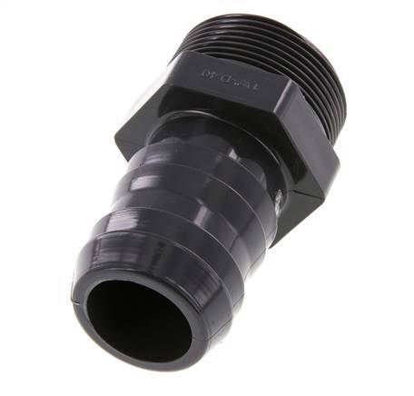 40 mm & G1-1/2'' PVC-U tuyau bar mâle 89mm EN 1452-3