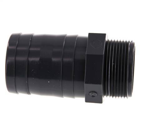 50 mm (2'') et embout mâle G1-1/2'' en PVC-U 99mm EN 1452-3 [2 Pièces].