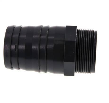 Embout de tuyau PVC-U 60 mm et G2'' mâle 118 mm EN 1452-3
