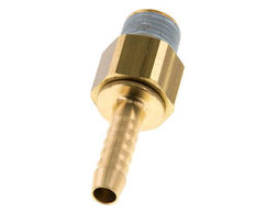 Embout de tuyau 6 mm (1/4'') et R1/4'' en laiton mâle NBR rotatif