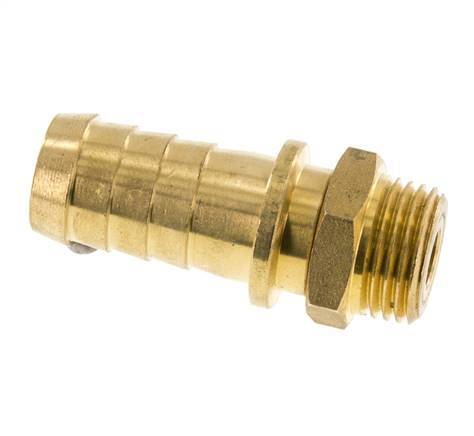 Embout de tuyau 19 mm (3/4'') et R1/2'' en laiton mâle FKM rotatif