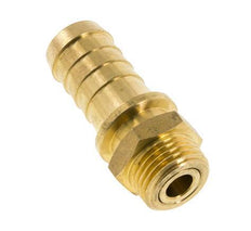 Embout de tuyau 19 mm (3/4'') et R1/2'' en laiton mâle FKM rotatif