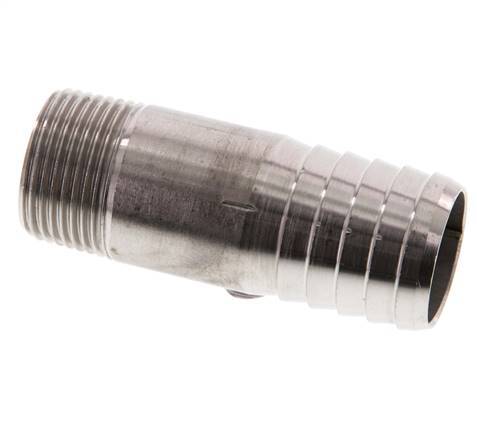 25 mm (1'') & R3/4'' Stainless Steel 1.4571 Hose Barb Male 70mm
