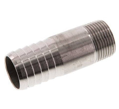 25 mm (1'') & R3/4'' Acier inoxydable 1.4571 Barre de tuyau mâle 70mm