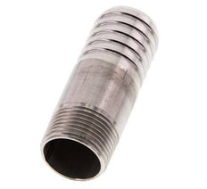 25 mm (1'') & R3/4'' Acier inoxydable 1.4571 Barre de tuyau mâle 70mm