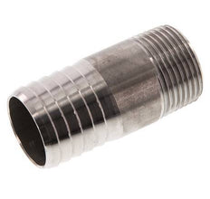 32 mm (1-1/4'') & R1'' Acier inoxydable 1.4571 Barre de tuyau mâle 70mm