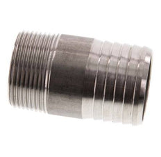 40 mm & R1-1/4'' Stainless Steel 1.4571 Hose Barb Male 70mm