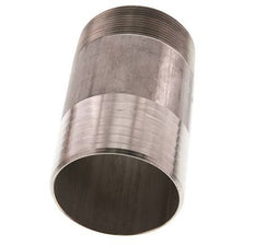 75 mm (3'') & R2-1/2'' Acier inoxydable 1.4571 Barre de tuyau mâle 120mm