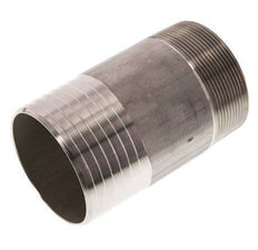 75 mm (3'') & R2-1/2'' Acier inoxydable 1.4571 Barre de tuyau mâle 120mm