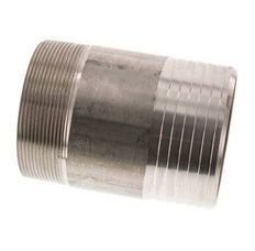 90 mm (3-1/2'') & R3'' Acier inoxydable 1.4571 Barre de tuyau mâle 120mm