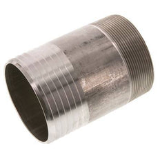 90 mm (3-1/2'') & R3'' Acier inoxydable 1.4571 Barre de tuyau mâle 120mm