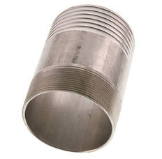 90 mm (3-1/2'') & R3'' Acier inoxydable 1.4571 Barre de tuyau mâle 120mm