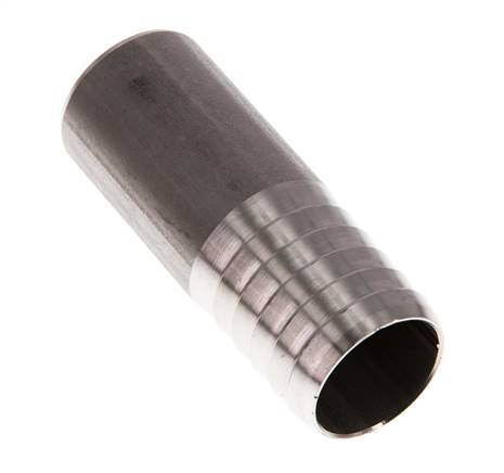 25 mm (1'') et 26,9 mm (3/4'') acier inoxydable 1.4571 Embout à souder pour tuyau flexible 70mm
