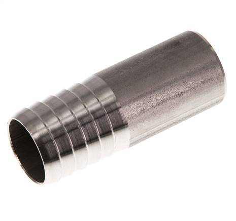 25 mm (1'') et 26,9 mm (3/4'') acier inoxydable 1.4571 Embout à souder pour tuyau flexible 70mm