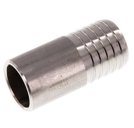 32 mm (1-1/4'') & 33.7 mm (1'') Stainless Steel 1.4571 Hose Barb Welding End 70mm