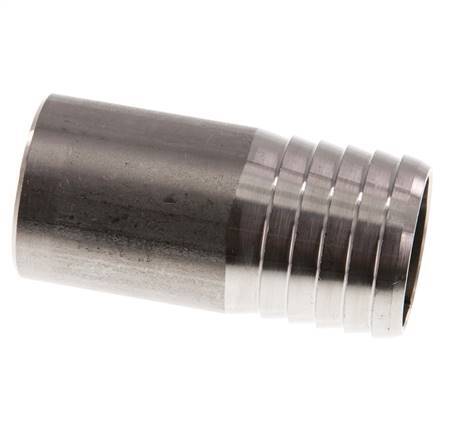 32 mm (1-1/4'') et 33,7 mm (1'') acier inoxydable 1.4571 Embout à souder Hose Barb 70mm