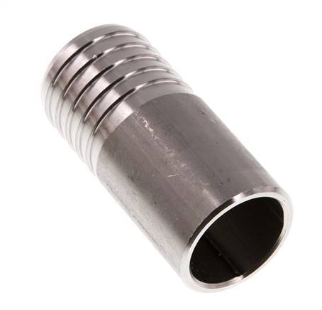 32 mm (1-1/4'') et 33,7 mm (1'') acier inoxydable 1.4571 Embout à souder Hose Barb 70mm