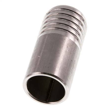 32 mm (1-1/4'') et 33,7 mm (1'') acier inoxydable 1.4571 Embout à souder Hose Barb 70mm
