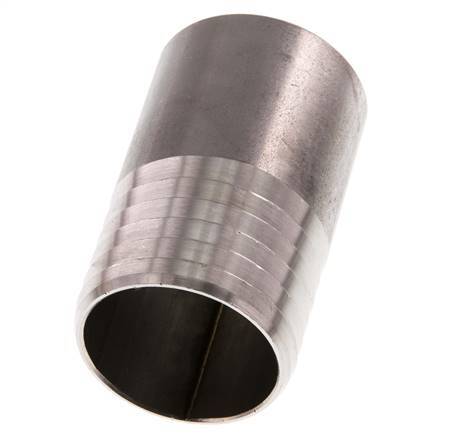 40 mm et 42,4 mm (1-1/4'') acier inoxydable 1.4571 Embout à souder Hose Barb 70mm