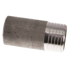50 mm (2'') et 48,3 mm (1-1/2'') acier inoxydable 1.4571 Embout à souder Hose Barb 100mm