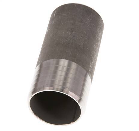 50 mm (2'') et 48,3 mm (1-1/2'') acier inoxydable 1.4571 Embout à souder Hose Barb 100mm
