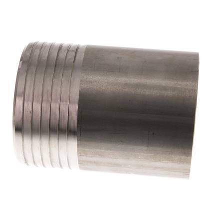 90 mm (3-1/2'') & 88.9 mm (3'') Acier inoxydable 1.4571 Embout à souder pour tuyau barre 120mm