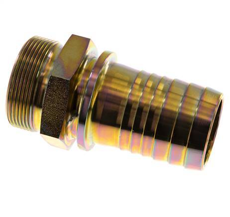 Colliers de securite de 50 mm (2'') et G2'' en acier zingue pour tuyaux Barb mâle