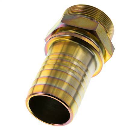 Colliers de securite de 50 mm (2'') et G2'' en acier zingue pour tuyaux Barb mâle