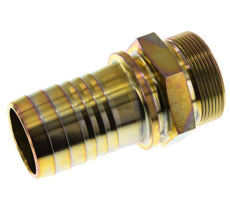 Colliers de securite de 50 mm (2'') et G2'' en acier zingue pour tuyaux Barb mâle