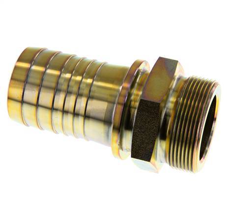 Colliers de securite de 50 mm (2'') et G2'' en acier zingue pour tuyaux Barb mâle