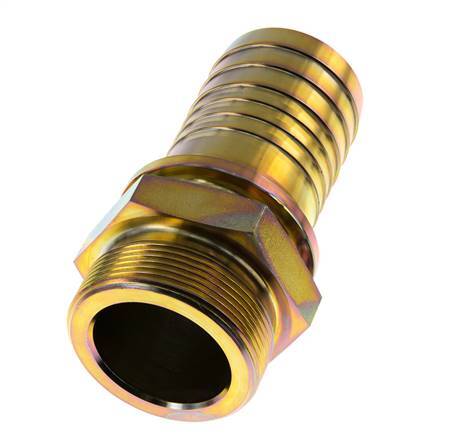 Colliers de securite de 50 mm (2'') et G2'' en acier zingue pour tuyaux Barb mâle