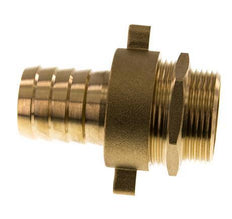 Écrou à ailettes 32 mm (1-1/4'') et G1-1/4'' en laiton pour tuyau mâle à joint plat NBR