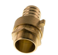 Écrou à ailettes 32 mm (1-1/4'') et G1-1/4'' en laiton pour tuyau mâle à joint plat NBR