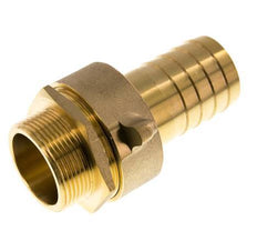 38 mm (1-1/2'') & G1-1/2'' Barre à boyau mâle en laiton joint plat NBR ecrou à ailettes