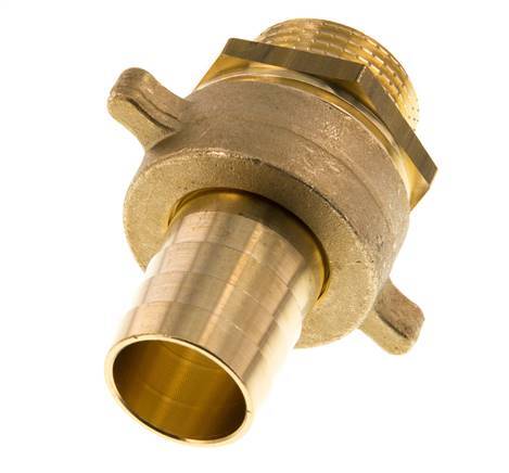 25 mm (1'') & G1'' Barre de tuyau laiton mâleConical Sealing NBR Wing Nut