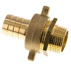 25 mm (1'') & G1'' Barre de tuyau laiton mâleConical Sealing NBR Wing Nut