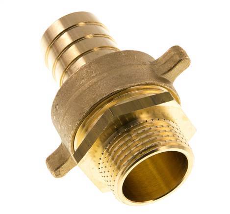 25 mm (1'') & G1'' Barre de tuyau laiton mâleConical Sealing NBR Wing Nut