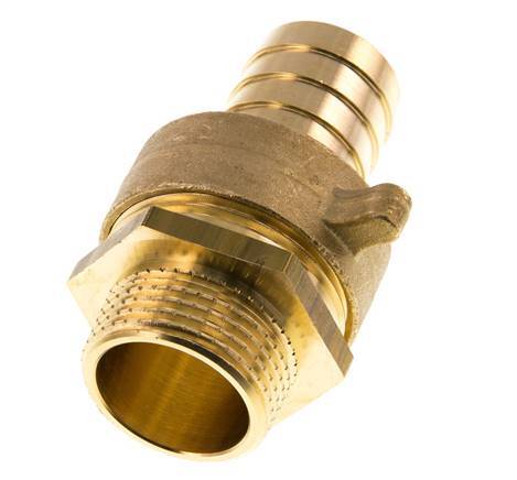25 mm (1'') & G1'' Barre de tuyau laiton mâleConical Sealing NBR Wing Nut