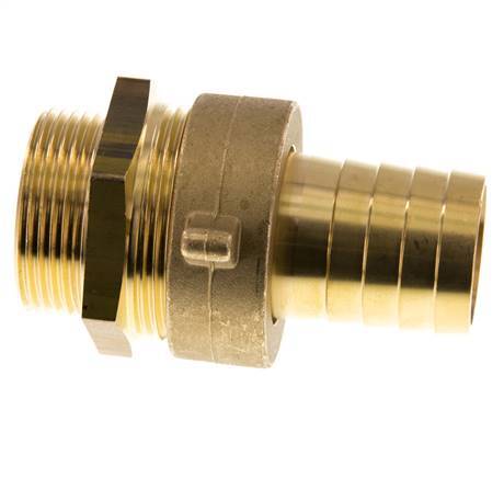 32 mm (1-1/4'') & G1-1/4'' Barre à tuyau en laiton mâleConical Sealing NBR Wing Nut