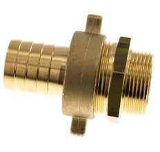 32 mm (1-1/4'') & G1-1/4'' Barre à tuyau en laiton mâleConical Sealing NBR Wing Nut